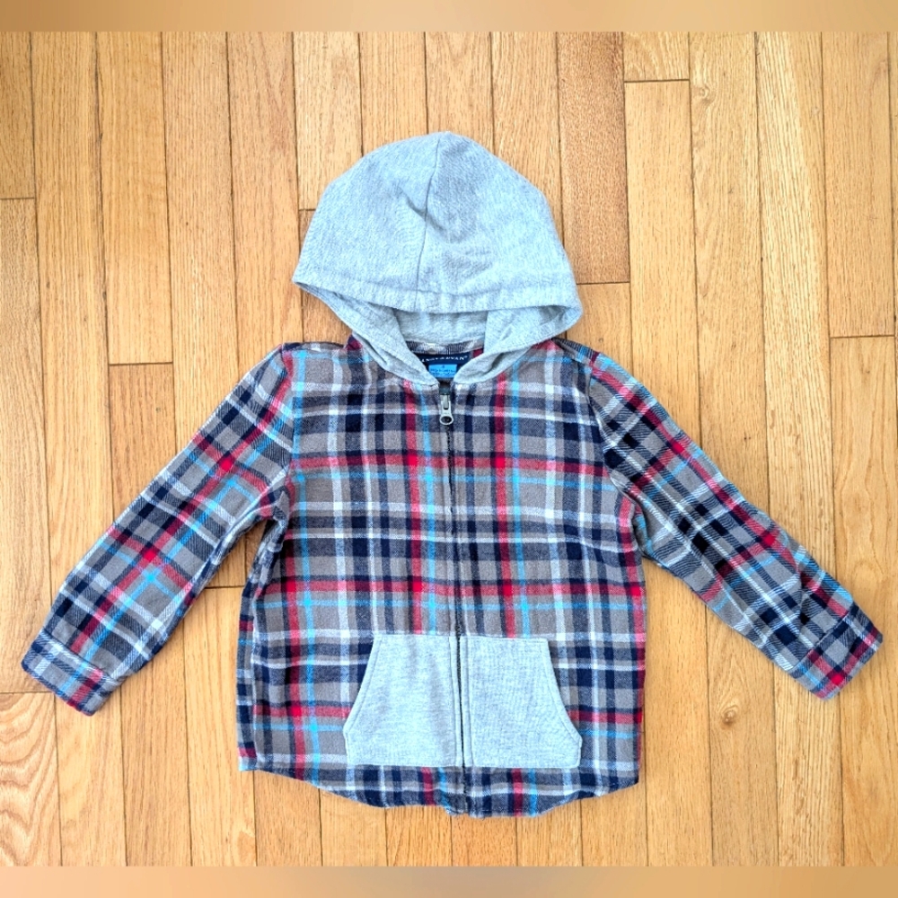 Andy & Evan Multicolor Plaid Hoodie